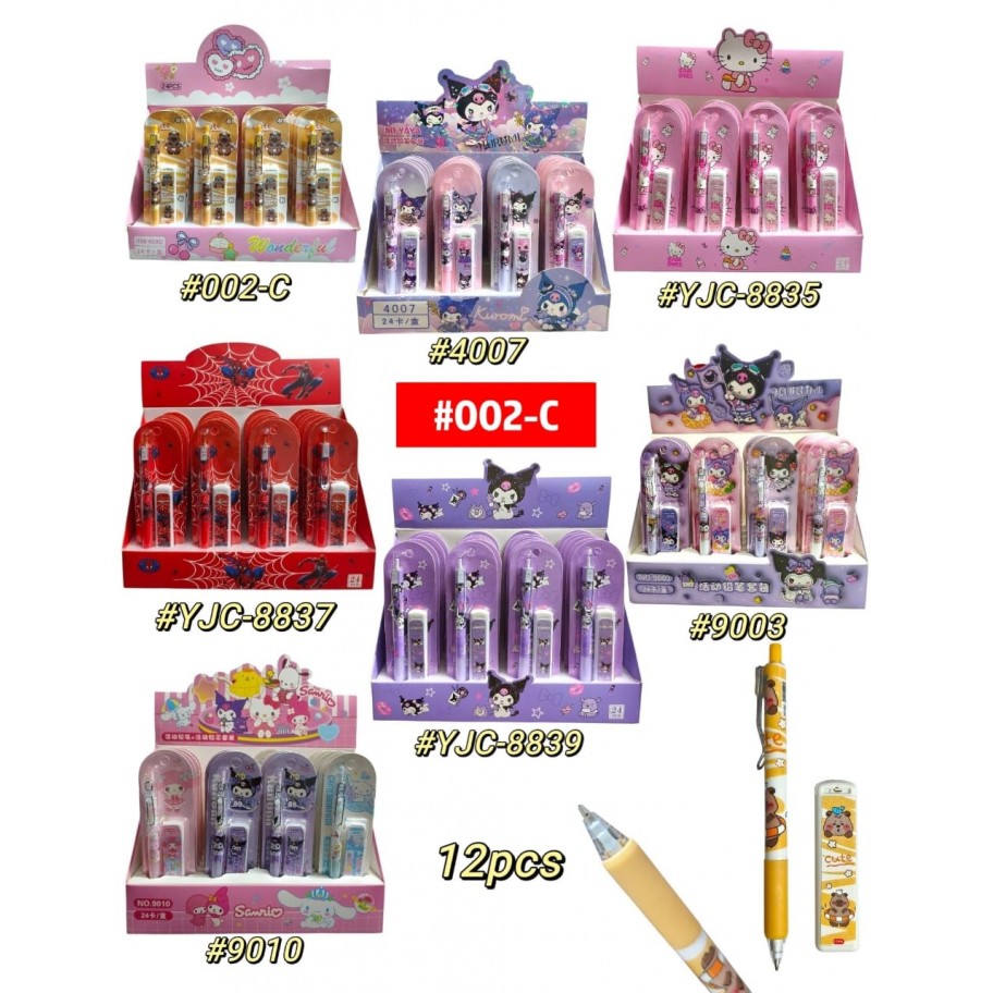 PORTAMINAS CON MINAS 12pcs #002