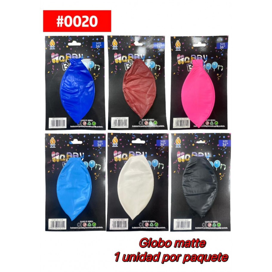 GLOBO 36" MATTE #0020 P.U