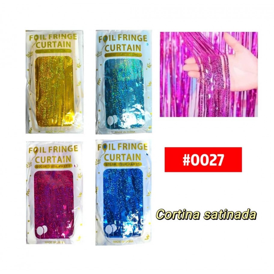 CORTINA SATINADA #0027 P.U