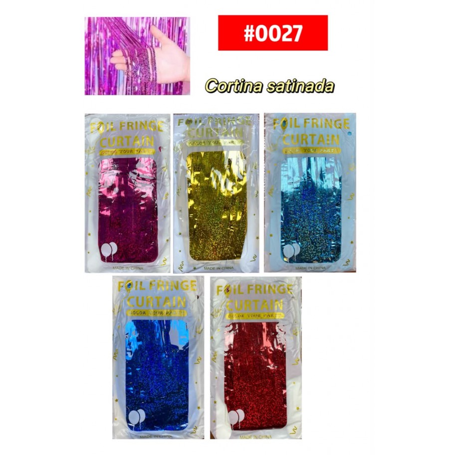 CORTINA SATINADA #0027 P.U