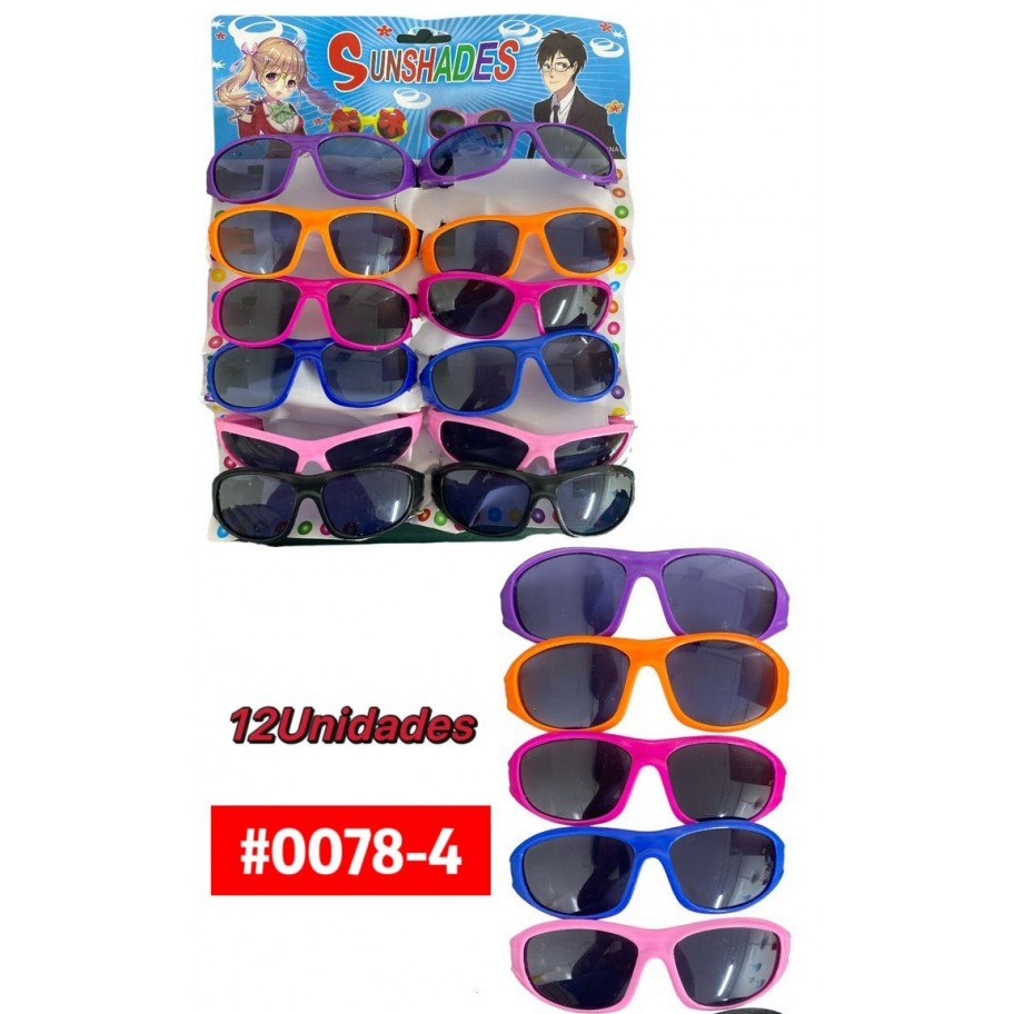 BLISTER LENTES INFANTIL x12 #0078-4