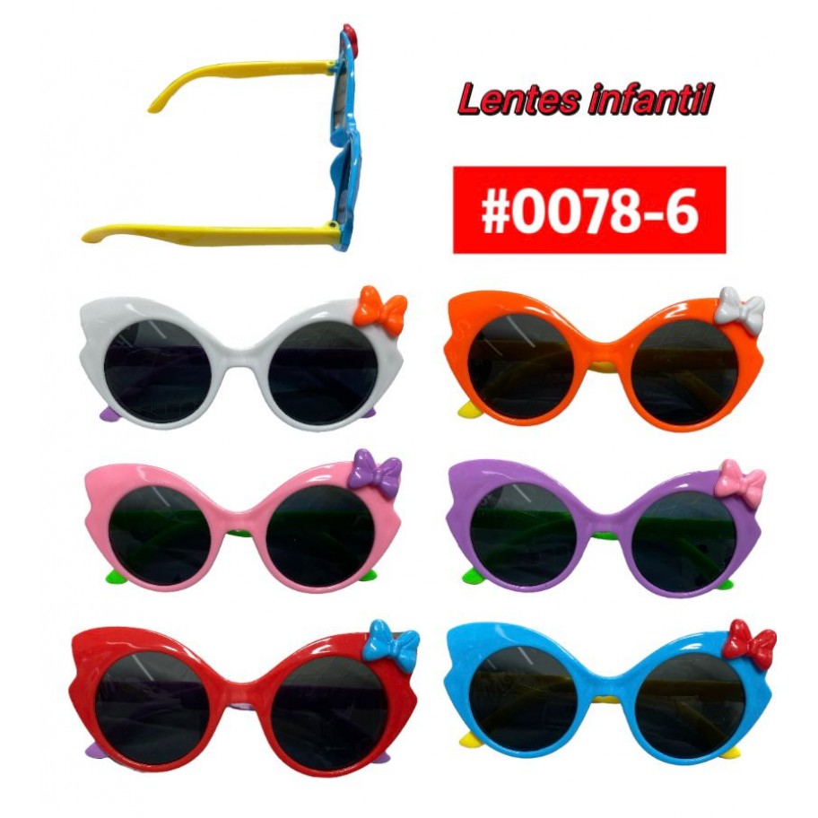 LENTES INFANTIL HELLO KITTY #0078-6