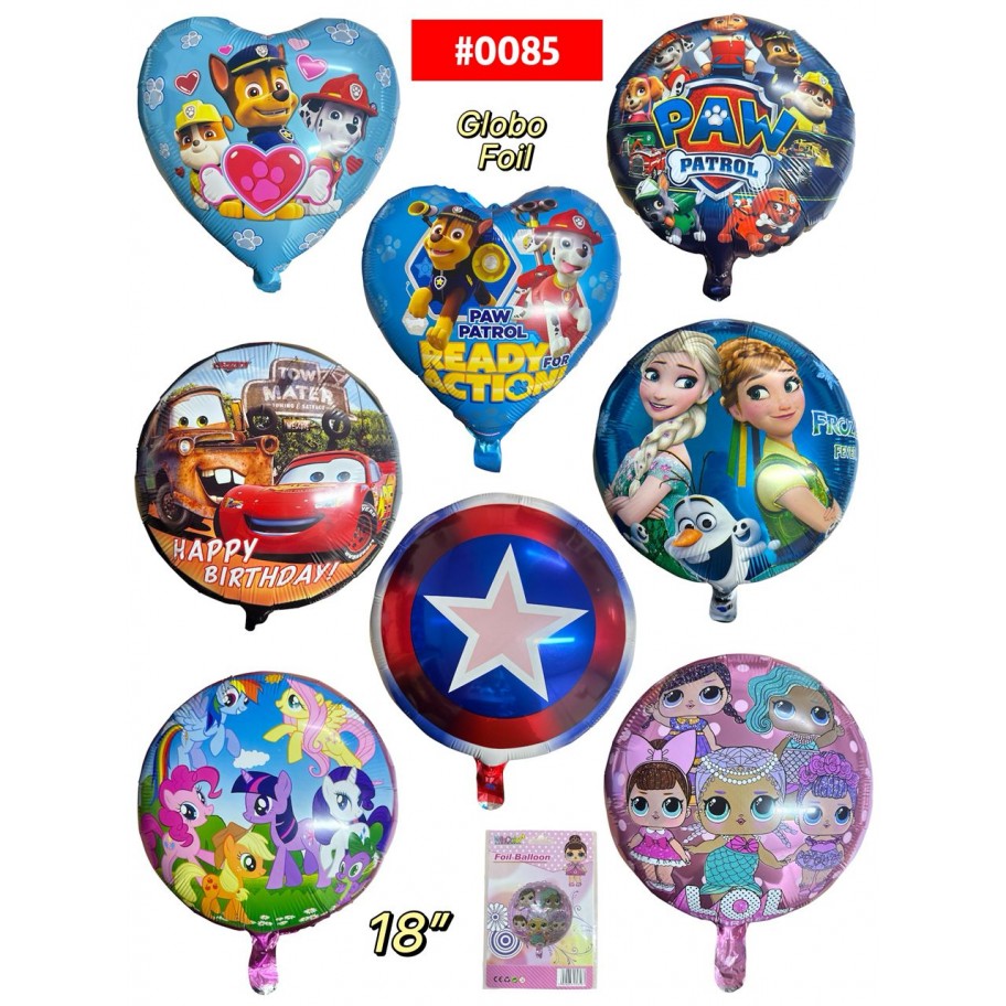 GLOBO FOIL 18" INFANTIL #0085 PROMO