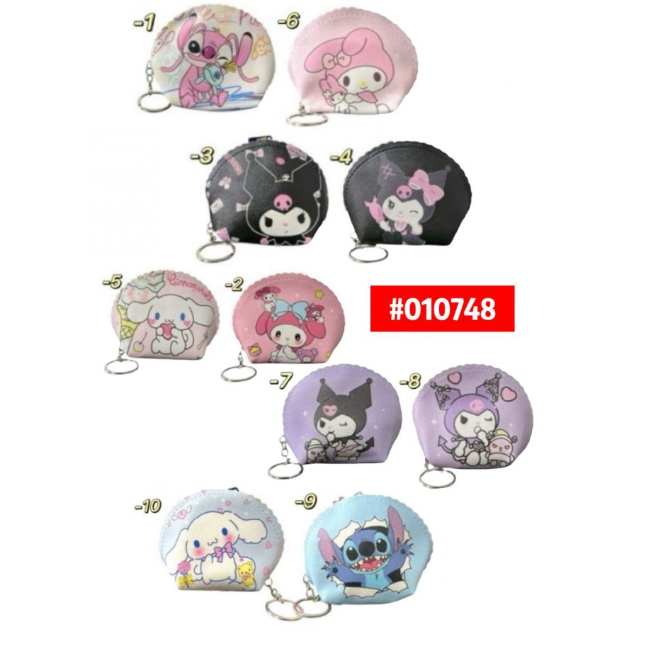 MONEDERO INFANTIL SANRIO/STITCH #010748  P.U