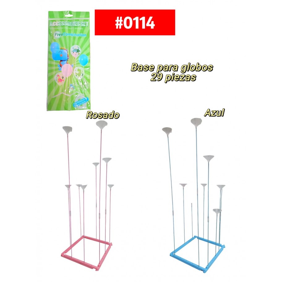 BASE PARA GLOBOS 29pcs #0114