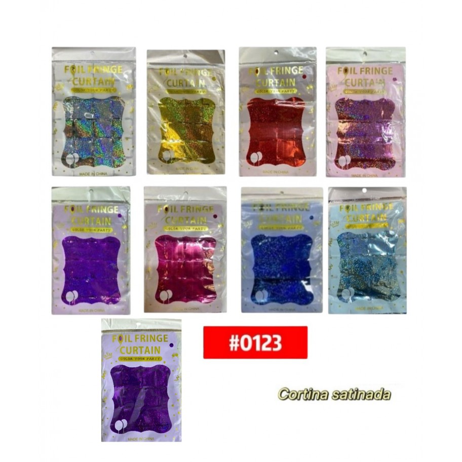 CORTINA SATINADO CUADRADO P #0123 