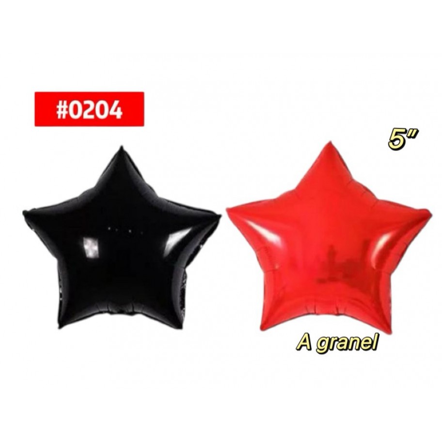 GLOBO ESTRELLA 5" #0204 GRANEL