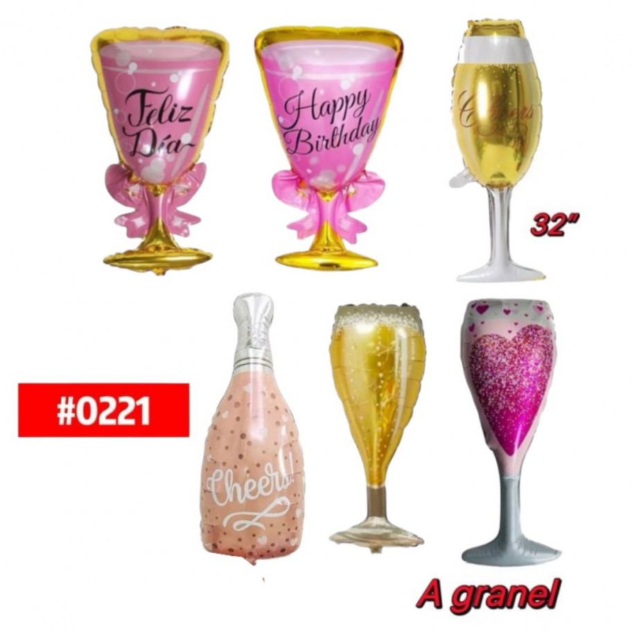 GLOBO COPA/CHAMPAGNE 32" #0221 GRANEL P.U