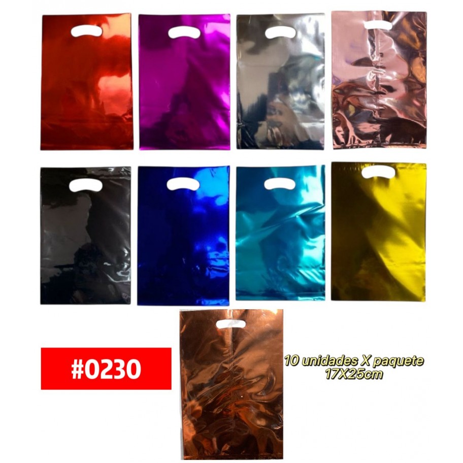 BOLSA METALIZADA *10 #0230