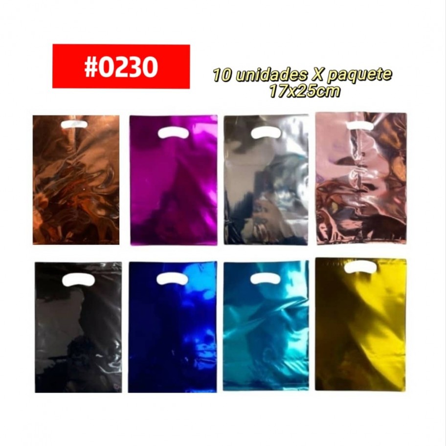 BOLSA METALIZADA *10 #0230