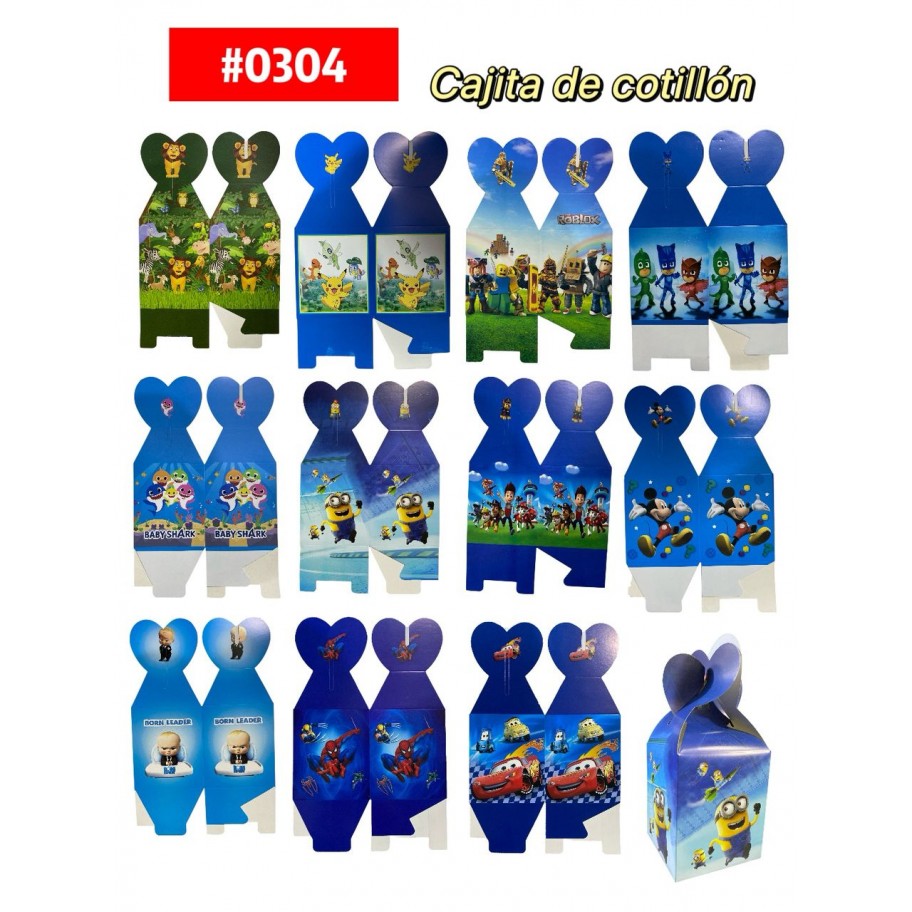 COTILLÓN INFANTIL *6 #0304