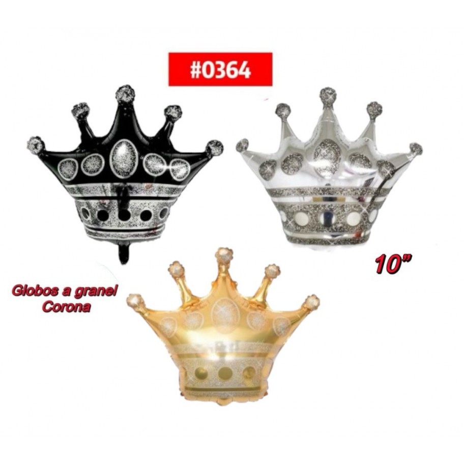 GLOBOS CORONA 10” GRANEL #0364