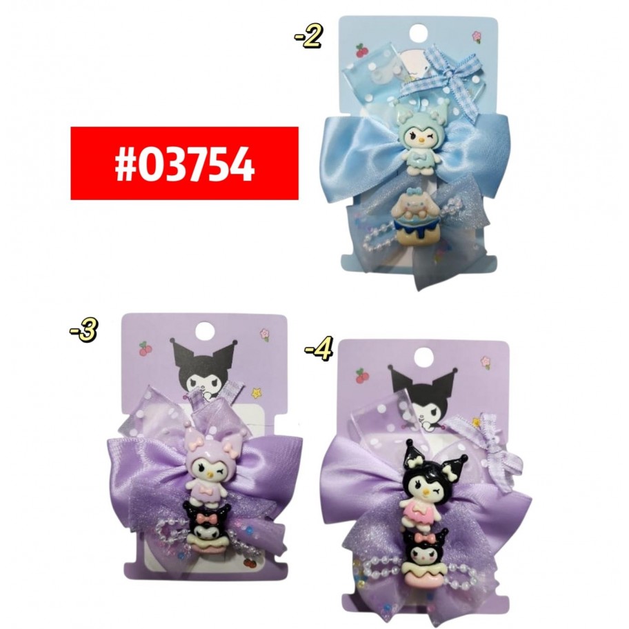SET DE GANCHITOS SANRIO 2pcs #03754