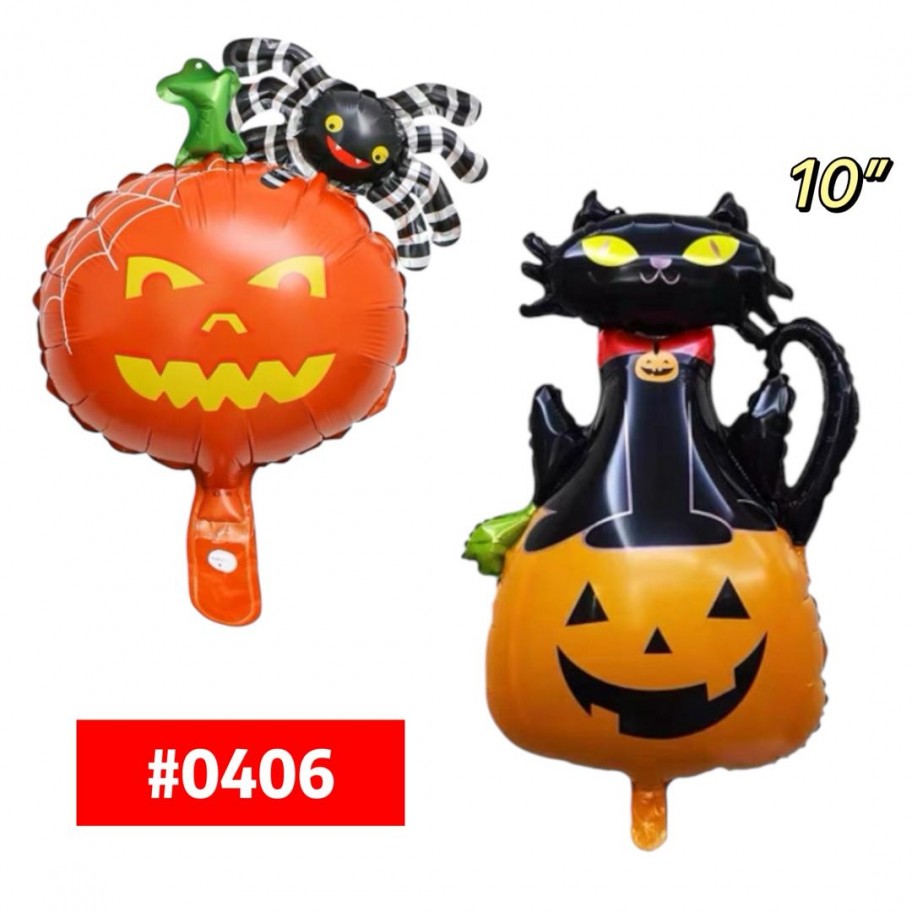 GLOBO FOIL 10" HALLOWEEN #0406 GRANEL 