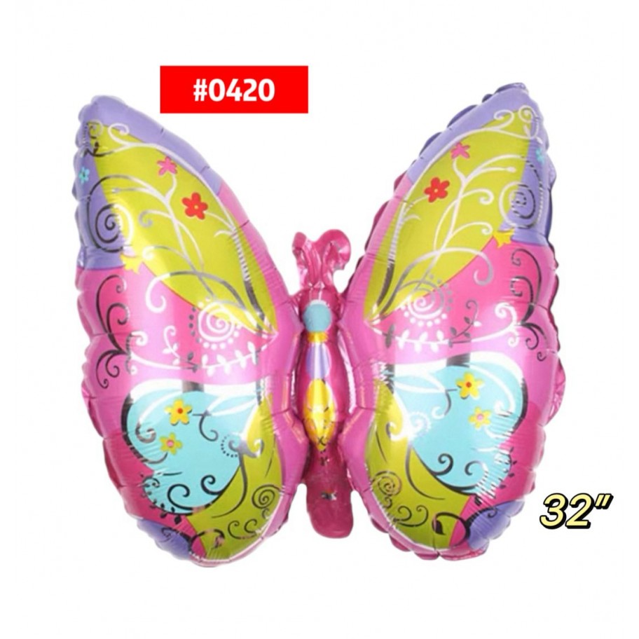 GLOBO MARIPOSA 32" #0420 GRANEL
