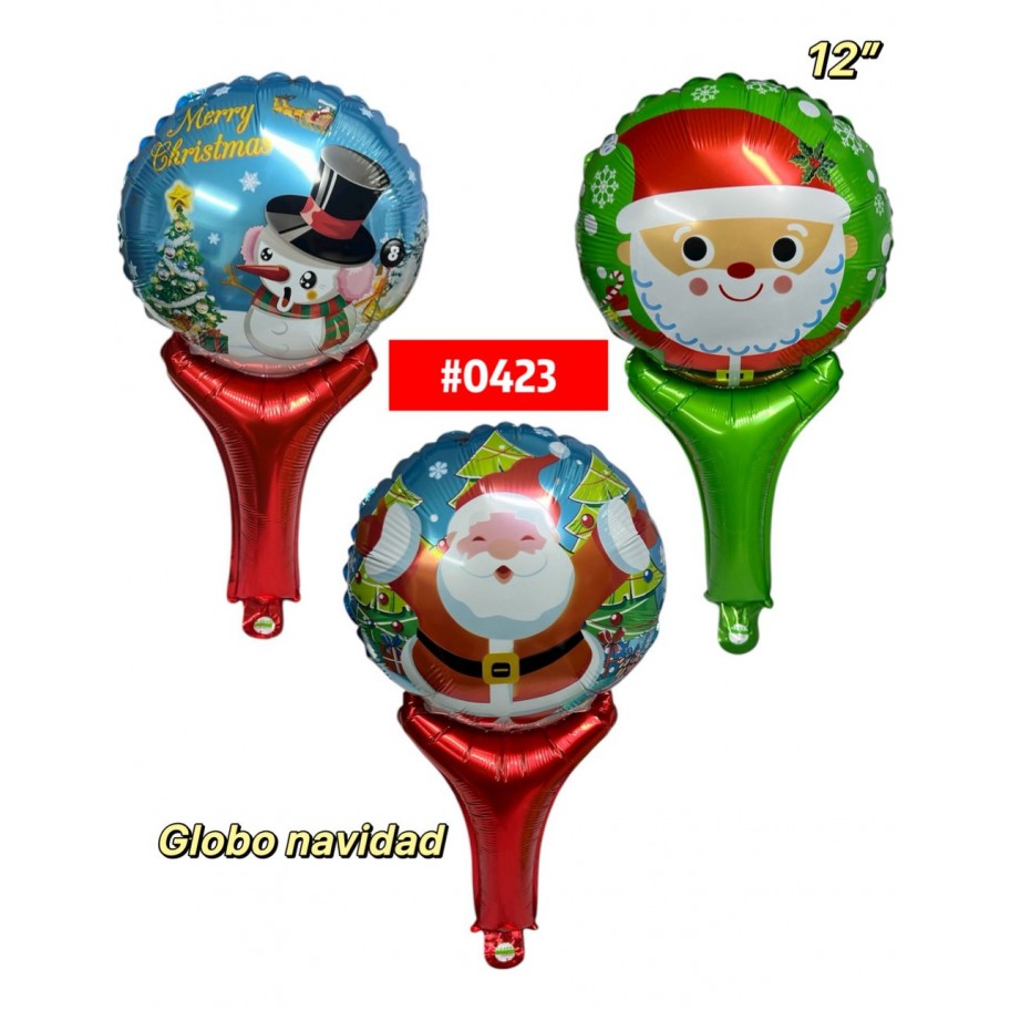 GLOBO NAVIDAD 12'' GRANEL #0423