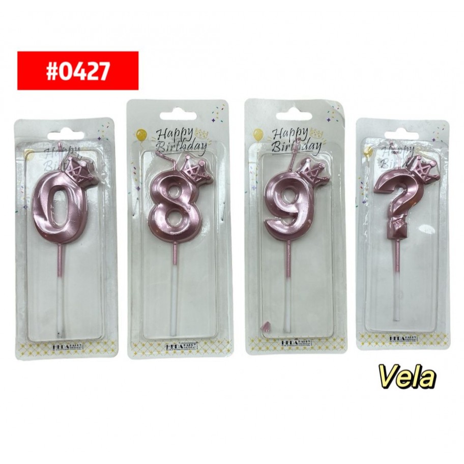 VELA NUMERO CORONA ROSE GOLD #0427/Q6013