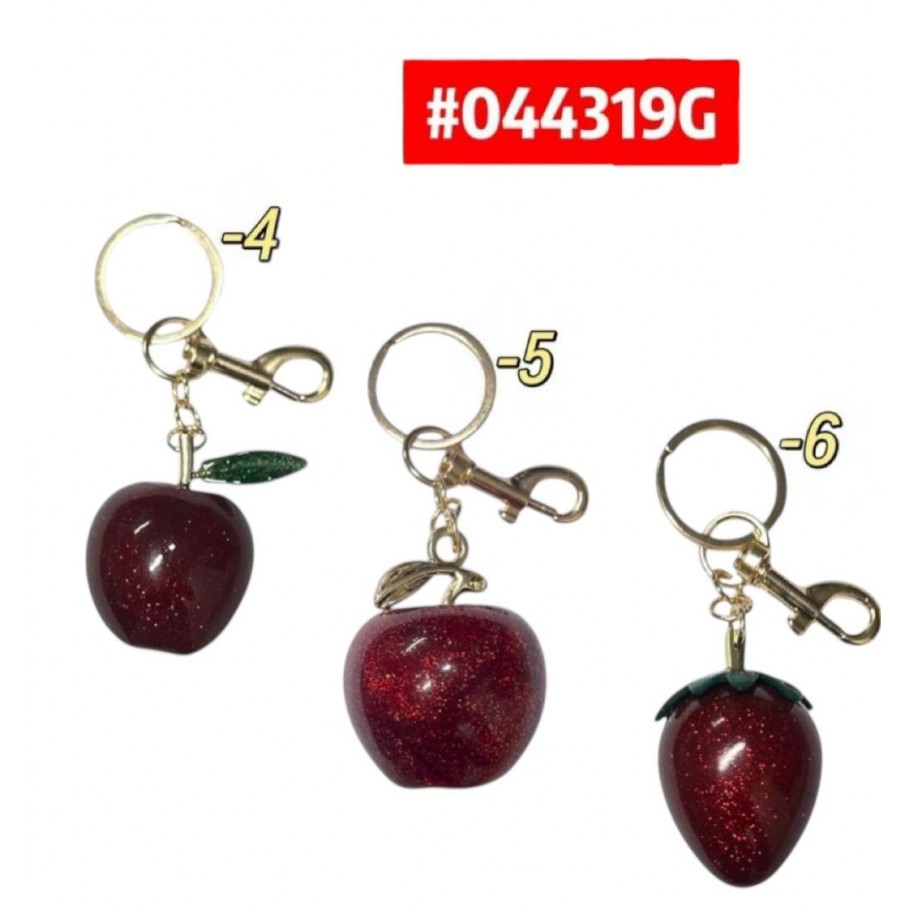 LLAVERO CEREZA MANZANA FRESA #044319G