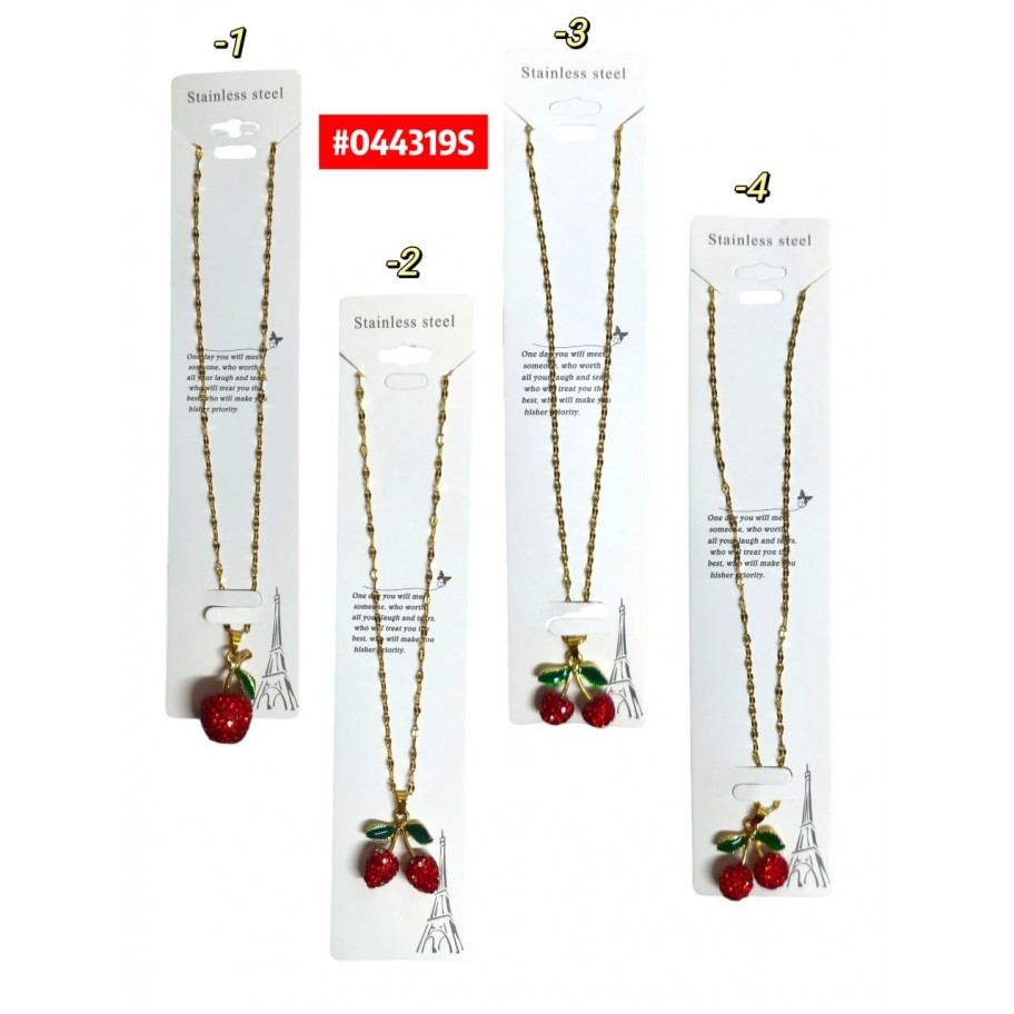COLLAR DE CEREZA #044319S