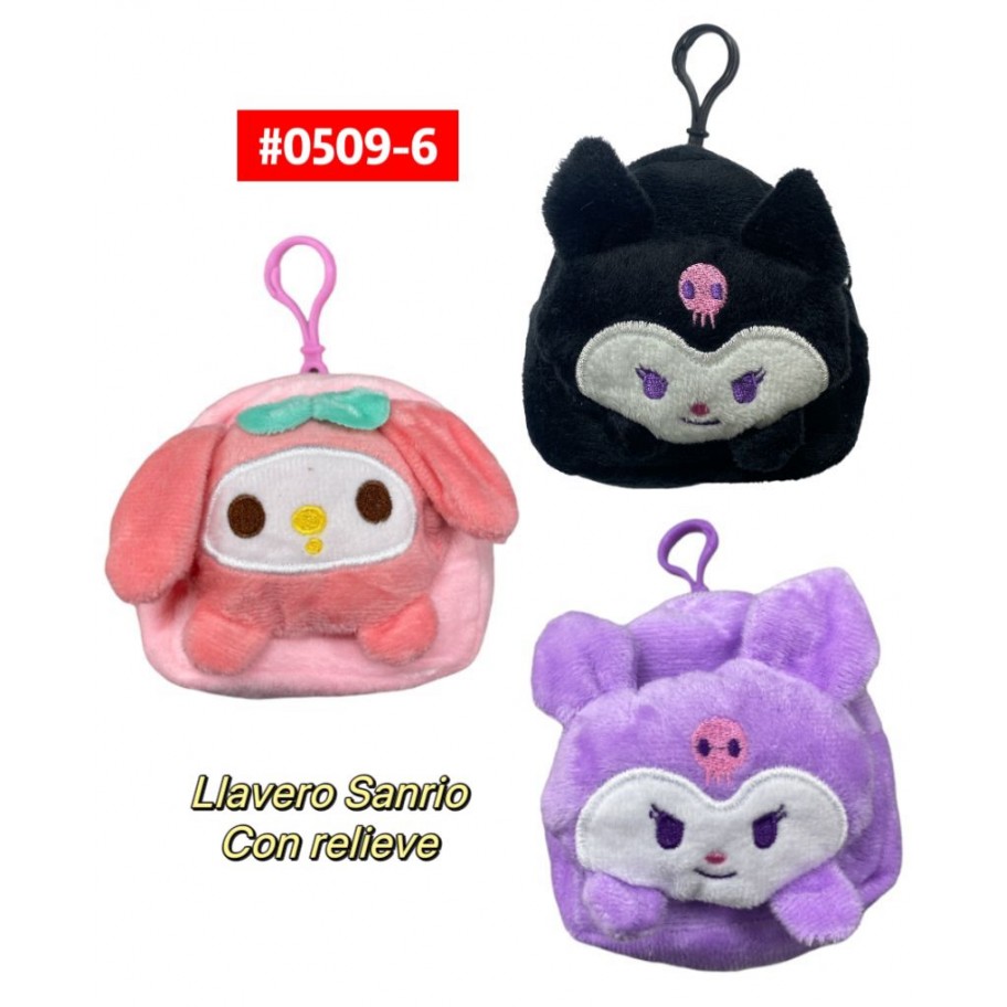 LLAVERO SANRIO CON RELIEVE #0509-6