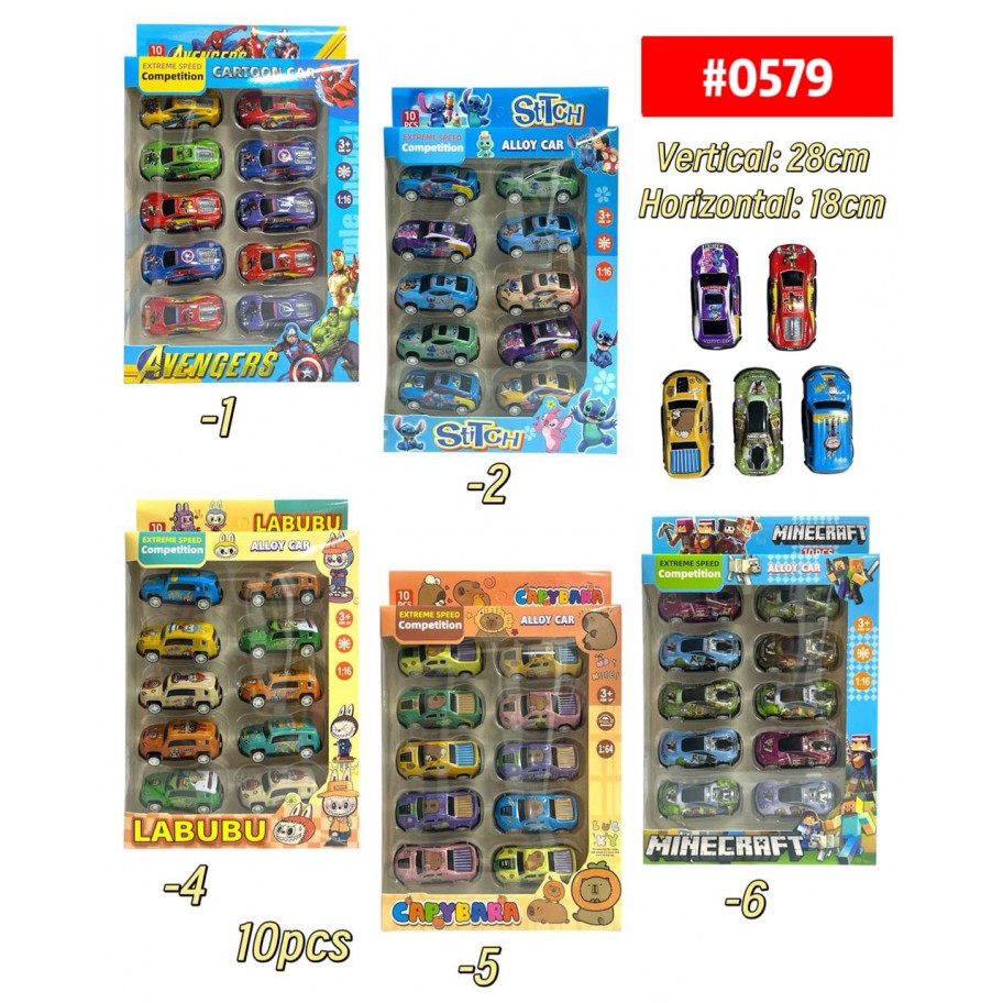 CARRITOS INFANTILES 10pcs #0579