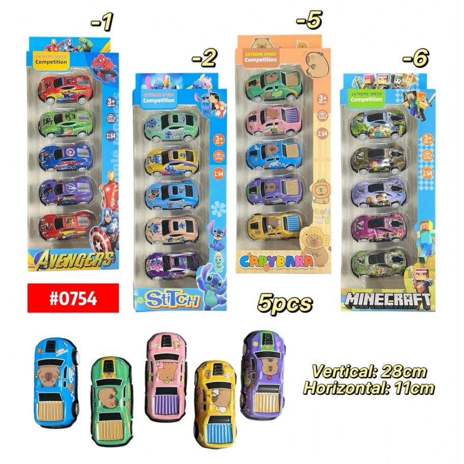 CARRITOS INFANTILES 5pcs #0754