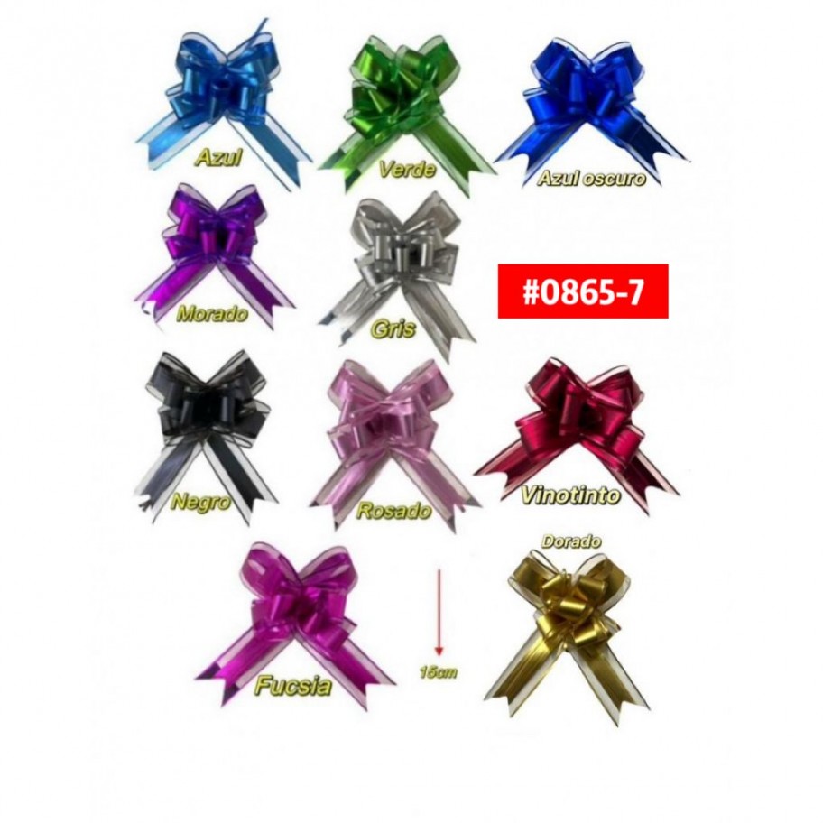LAZOS MAGICOS 15cm *10 #0865-7