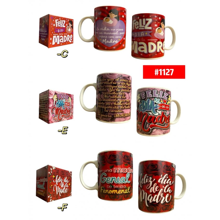 TAZA DIA MAMA #1127 P.U