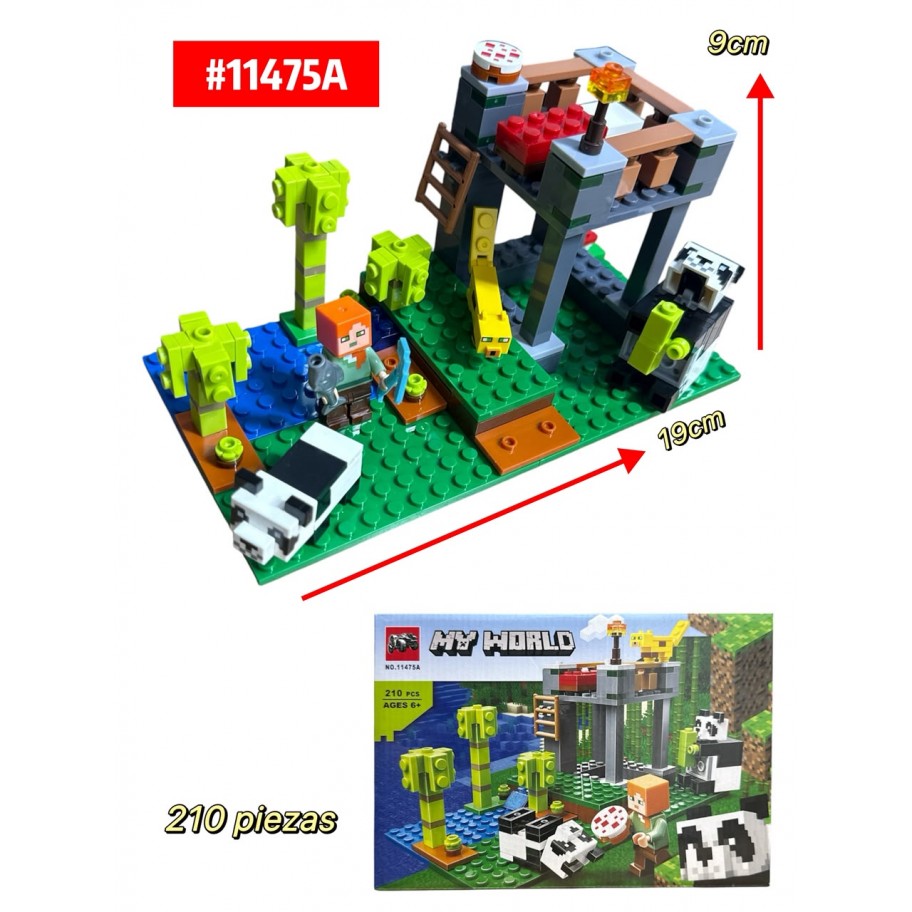 LEGO MINECRAFT 210pcs #11475A