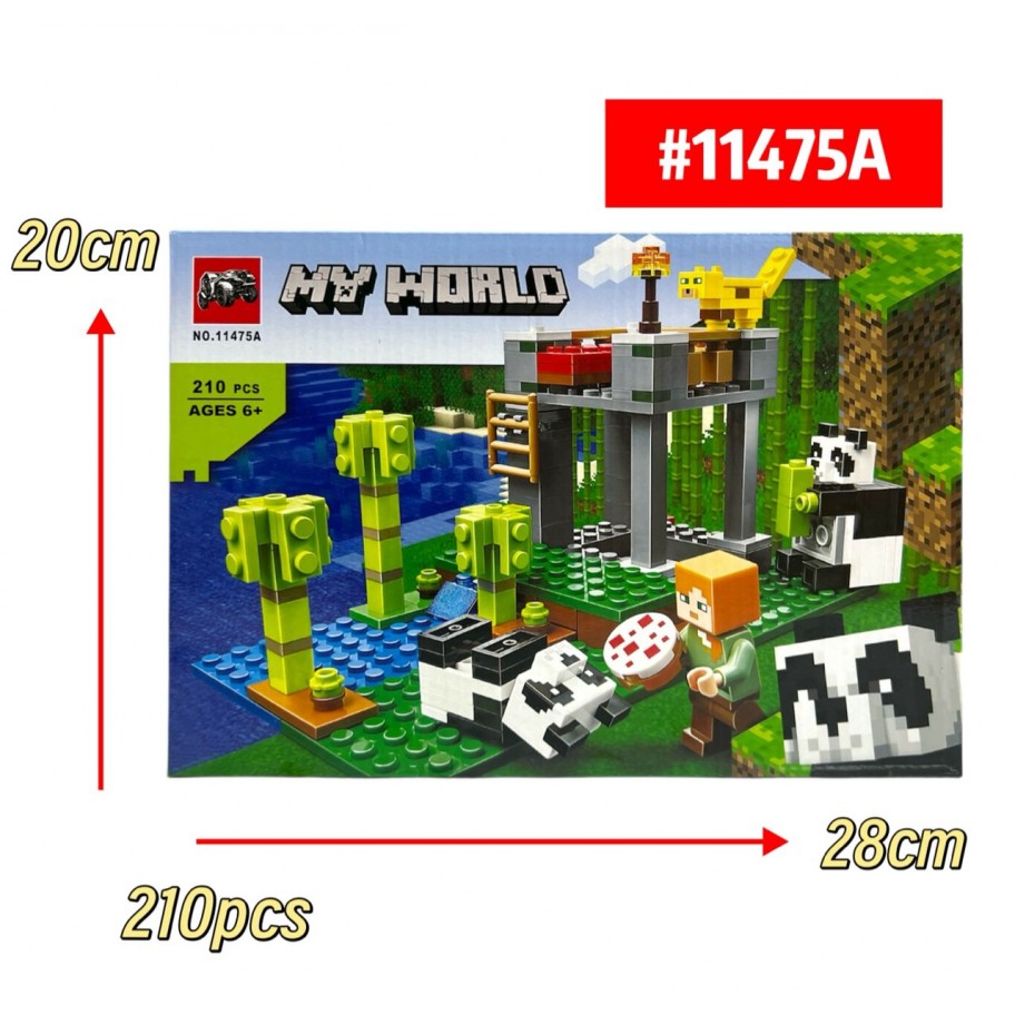LEGO MINECRAFT 210pcs #11475A