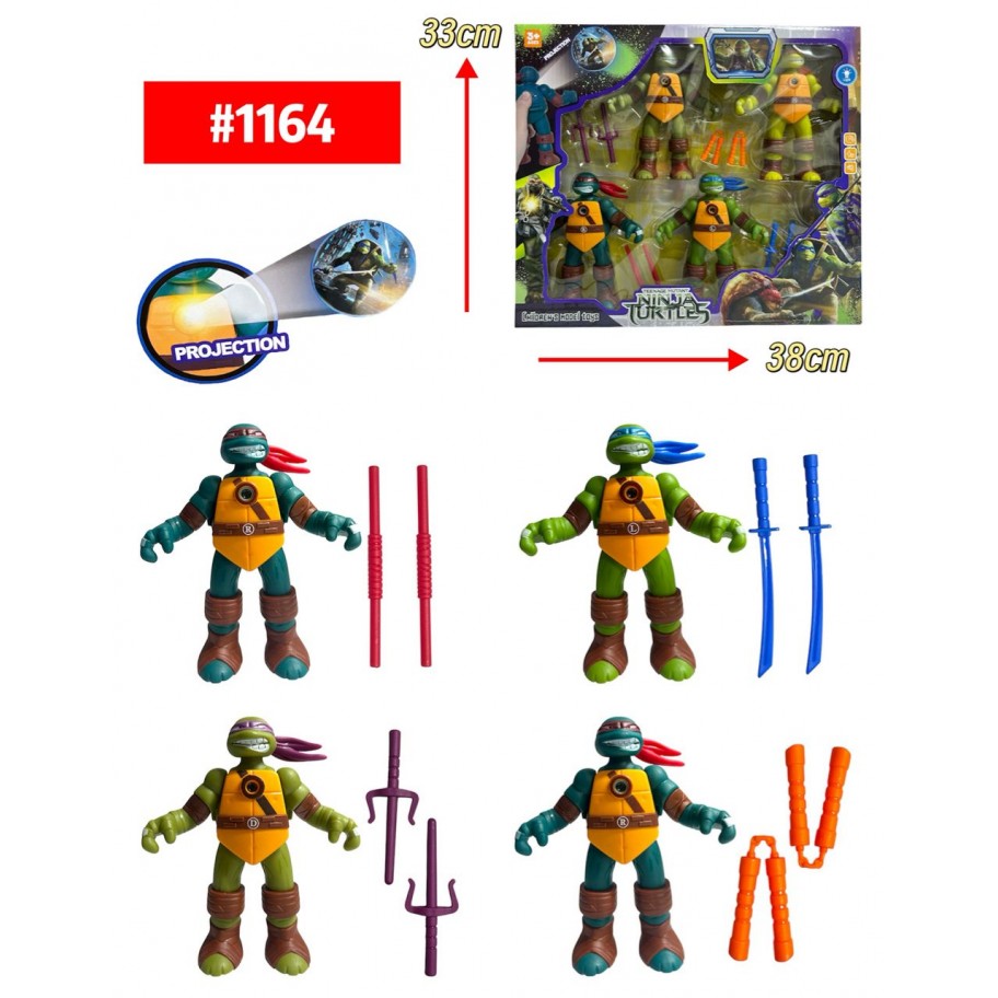 SET DE LAS TORTUGAS NINJA #1164