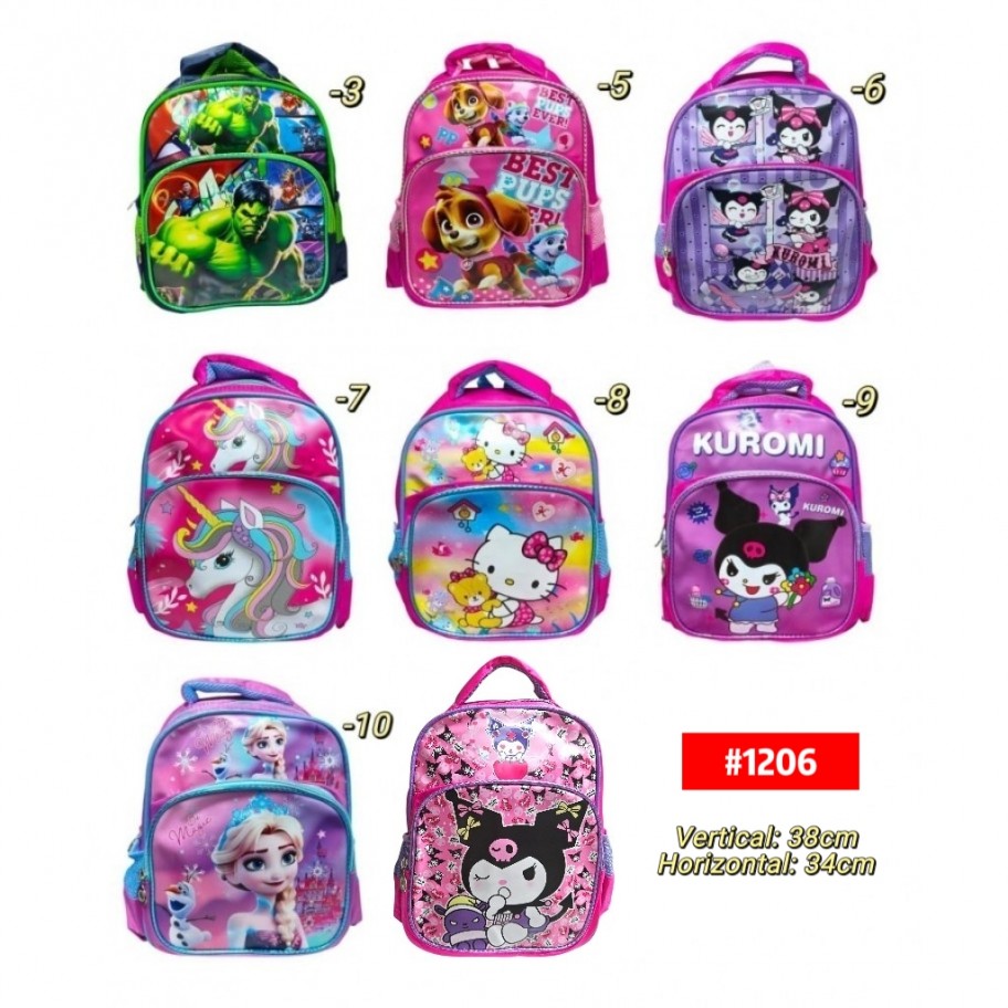 MORRAL INFANTIL NIÑA #1206 P.U