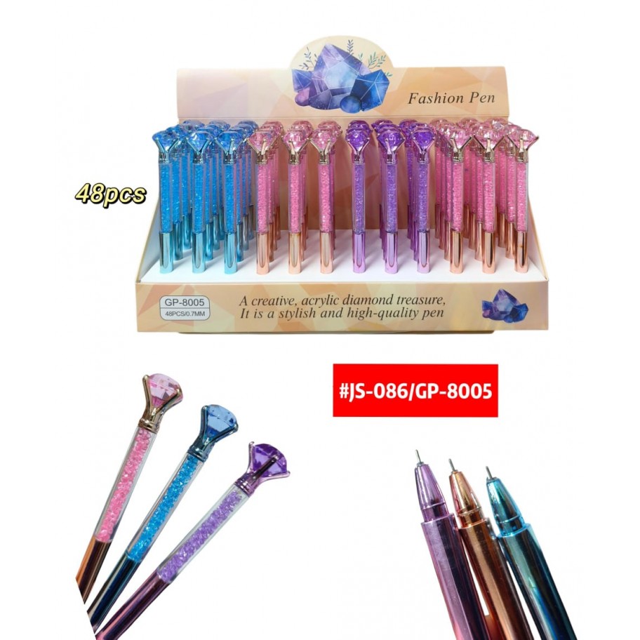 LAPICERO DIAMANTE 12uds #JS-086