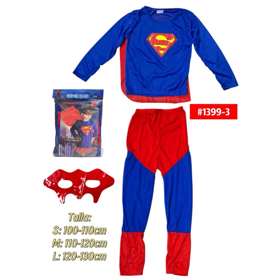 DISFRAZ SUPERMAN #1399-3