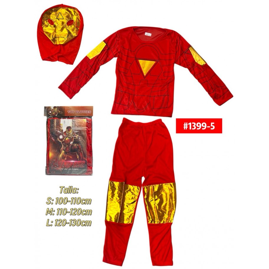 DISFRAZ IRON MAN #1399-5