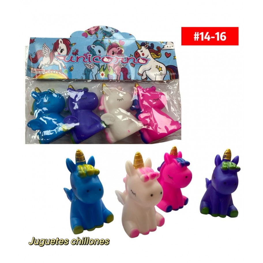 JUGUETES CON SONIDO 3pcs #14-16 P.U