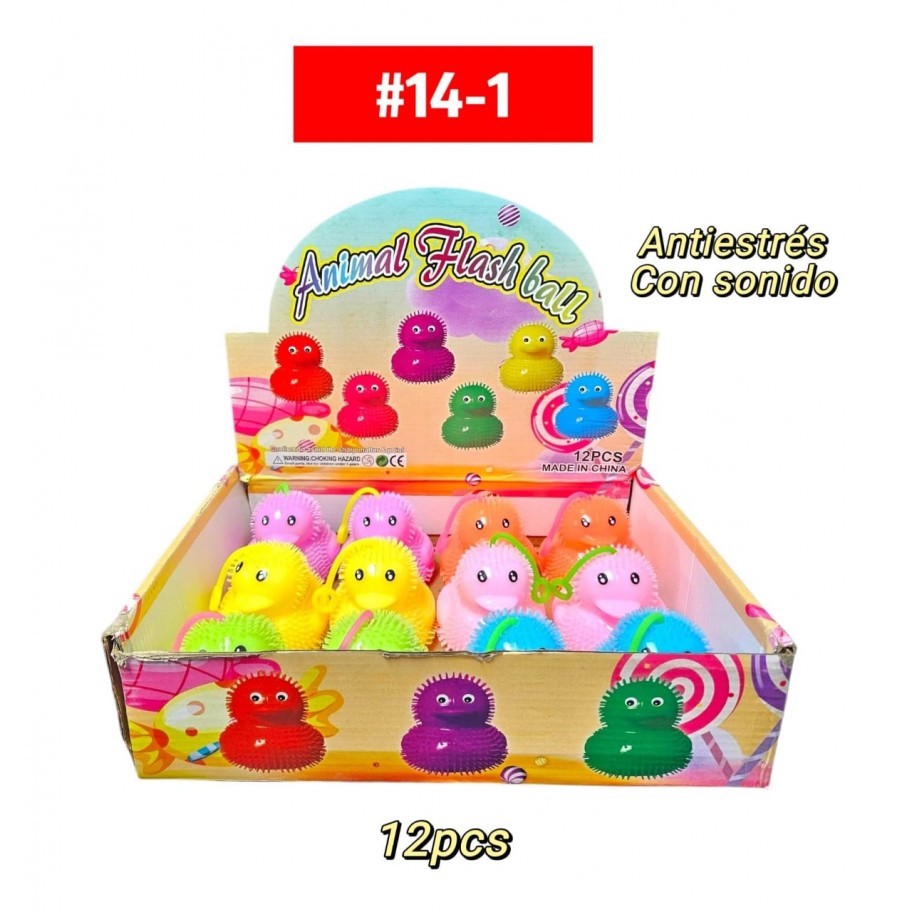 JUGUETES CON SONIDO *12pcs #14-1