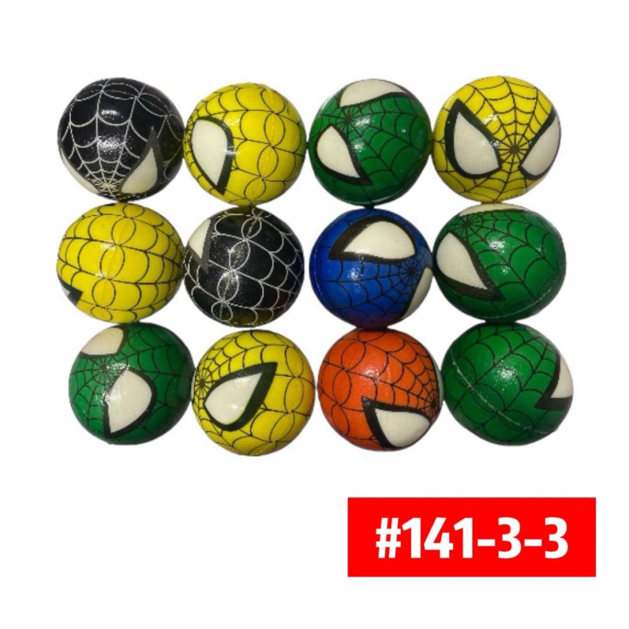 PELOTA ANTIESTRÉS SPIDERMAN*12 #141-3-3