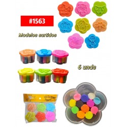 PLASTIDEDOS 6pcs #1563
