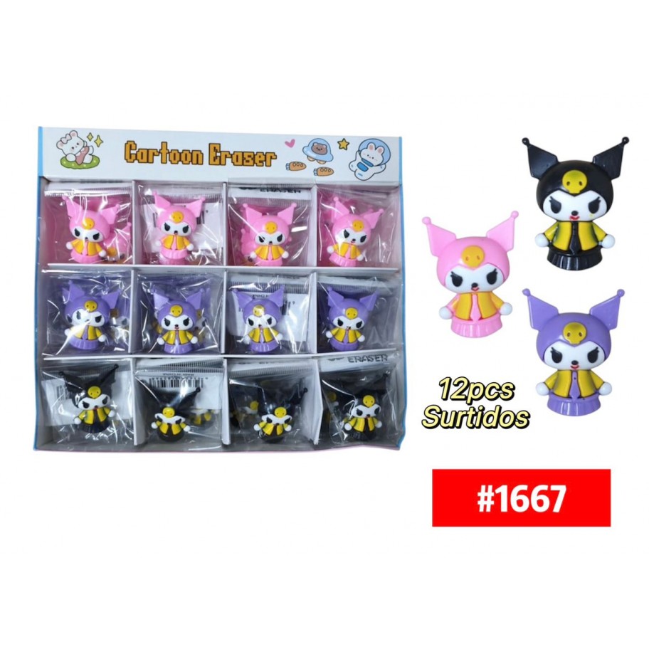 BORRADOR KUROMI *12uds #1667