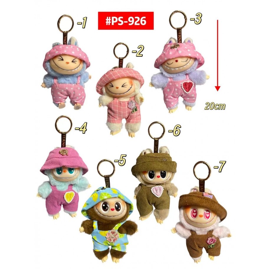 LLAVERO PELUCHE LABUBU #PS-926 P.U