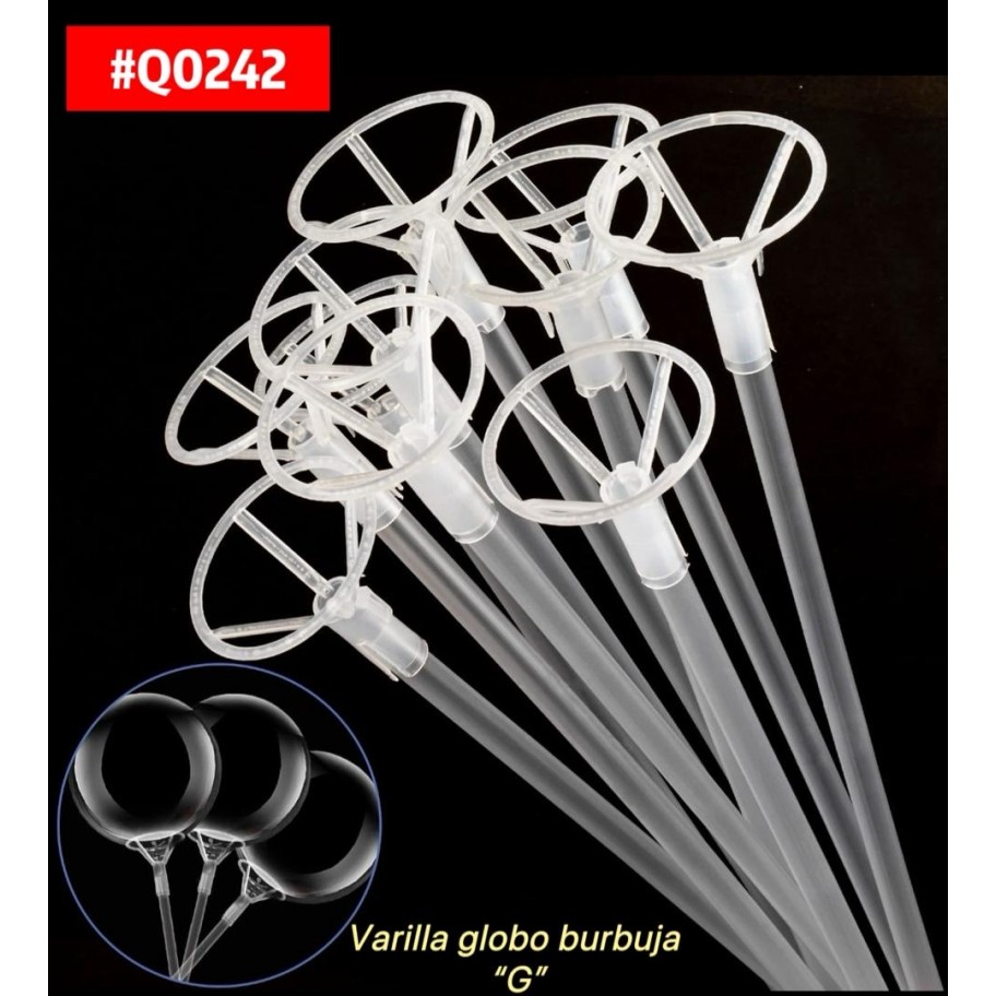 VARILLA PARA GLOBO BURBUJA #Q0242