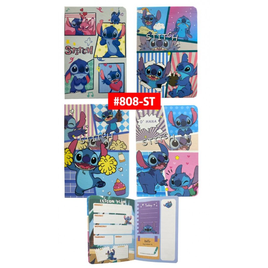 CUADERNO  STITCH #808-ST