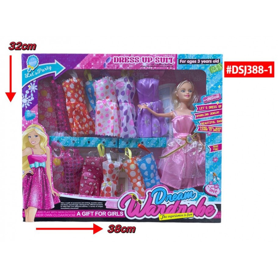 SET DE BARBIE #DSJ388-1 PROMO