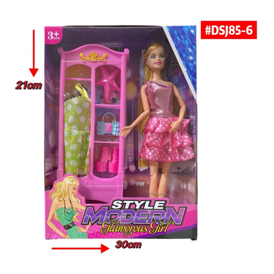 SET DE BARBIE CLOSET #DSJ85-6 P.U