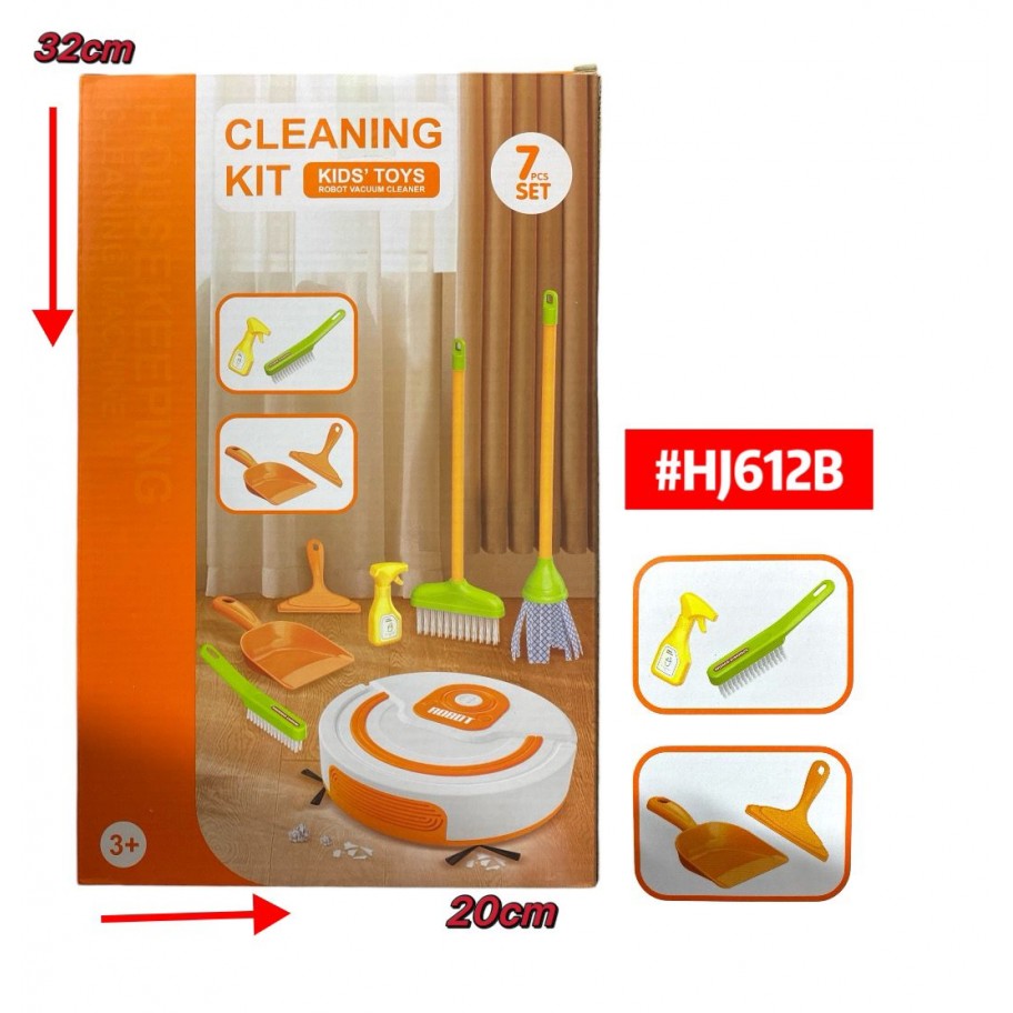 JUEGO DE LIMPIEZA 7pcs #HJ612B P.U