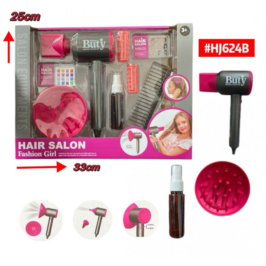 SET DE SECADOR PARA CABELLO #HJ624B