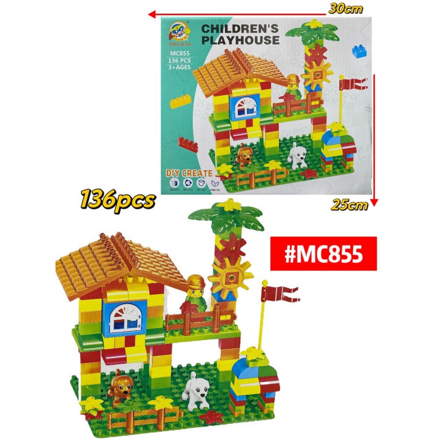 BLOQUES DE CONSTRUCCION 136pcs #MC855 PROMO