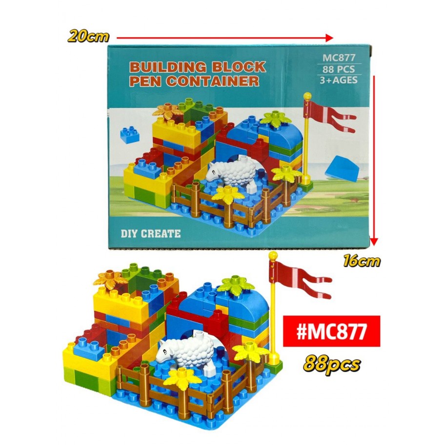 BLOQUES DE CONSTRUCCION 88pcs #MC877 PROMO