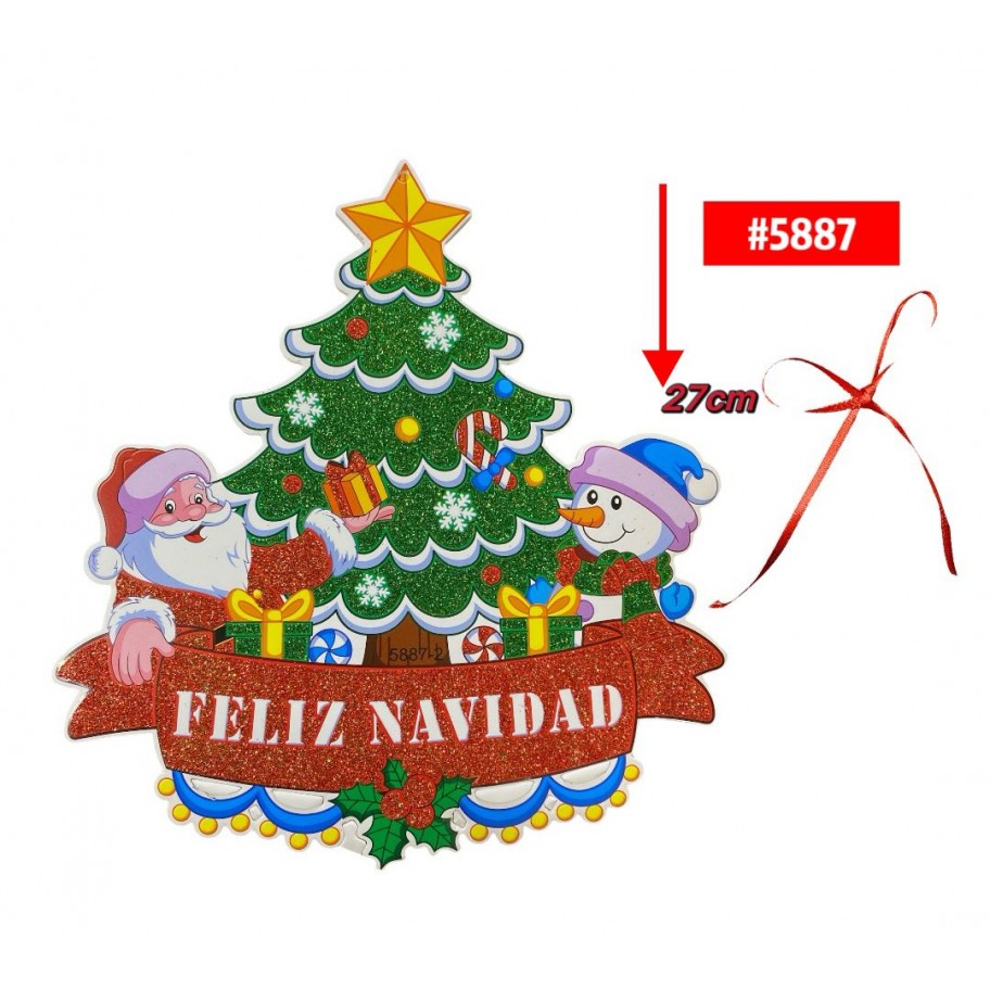 ADORNO DE NAVIDAD #5887 P.U
